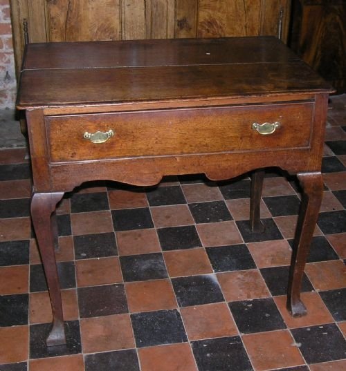 George II Walnut Side Table